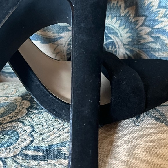 JUSTFAB Kati Synthetic Suede Strap High Heal Open Toe Sandals (Size 8) - Picture 4 of 11